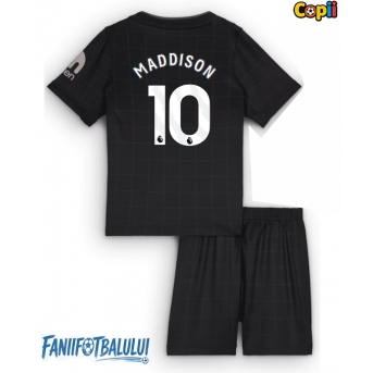 Tottenham Hotspur James Maddison #10 Echipament de Fotbal Replică 2025-26 Copii Deplasare (+ Șorturi)